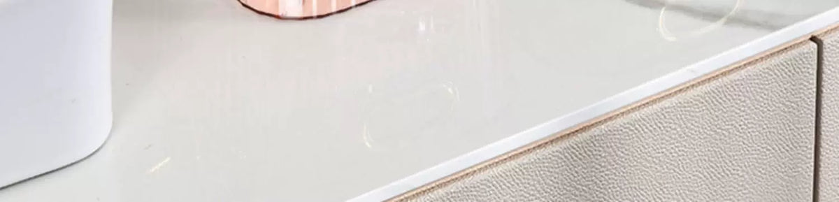 Pet Light Luxury Mirror Cabinet Storage Box Desktop Cosmetics Storage Rack Cabinet Sundry Organizer Compartment Drawer Storage