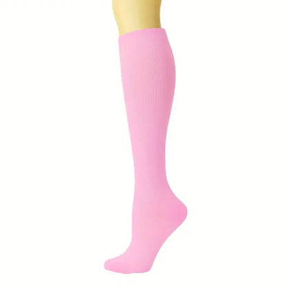 Cross-border calf compression socks sports stockings Amazon compression socks European and American pressure calf socks riding thin leg socks