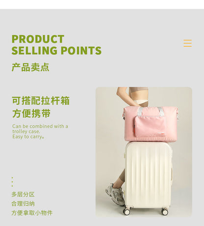 Bei Lian Lightweight Travel Bag Large Capacity Folding Luggage Bag Portable Storage Bag for Short Trip Storage Bag Wholesale