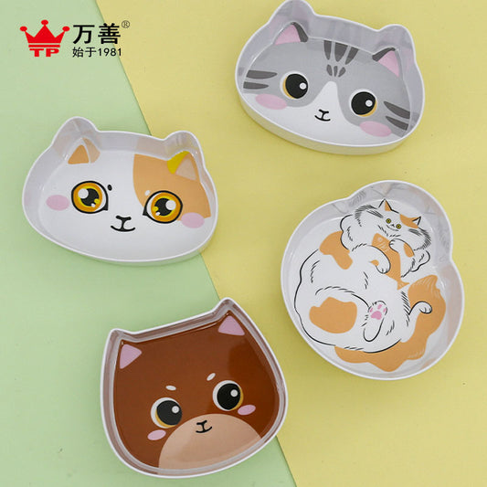 Cross-border cute cute neck protection pet bowl drinking bowl food bowl cat eating bowl is not easy to knock over cat bowl cat food bowl