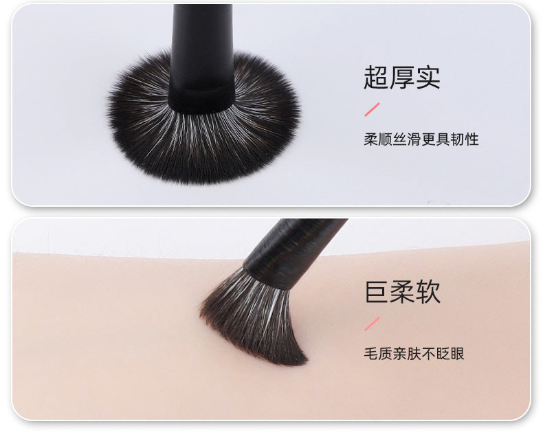 Eye shadow brush 6 piece set wholesale eye makeup lying silkworm eyeliner blade eye details eye set brush makeup brush beginners