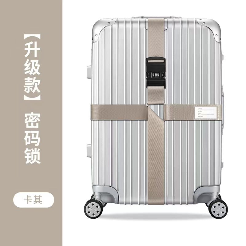 Trunk strap cross packing belt safety fixing consignment travel box protection tightening reinforcement belt binding rope
