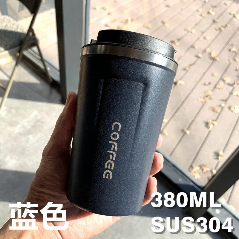 Summer Insulated Stainless Steel Water Cup, Thermos Cup, Coffee Cup, Double-Layer Car Cup, Smart Display Gift Cup, Customizable