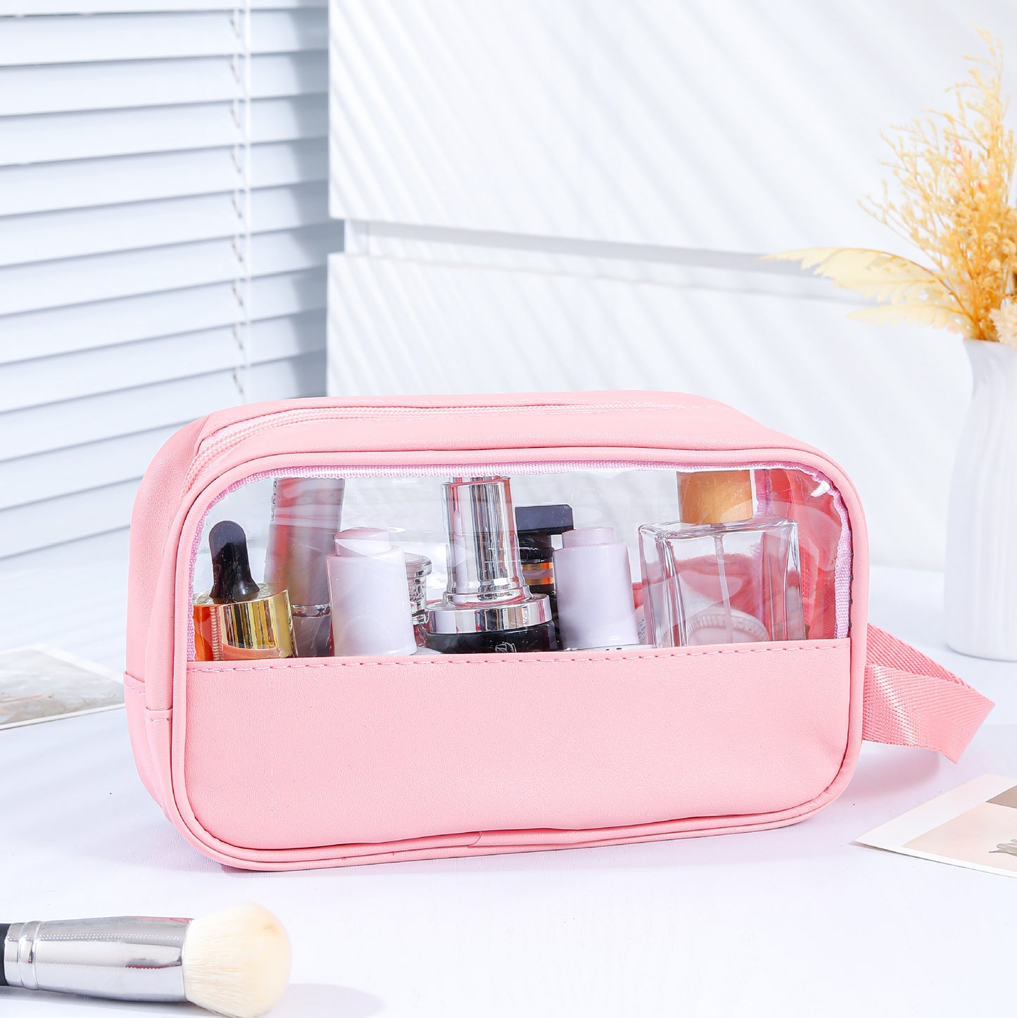 High-End Portable Travel Large-Capacity Toiletry and Makeup Storage Bag, Large-Capacity, High-Looking, Light Luxury Makeup Bag