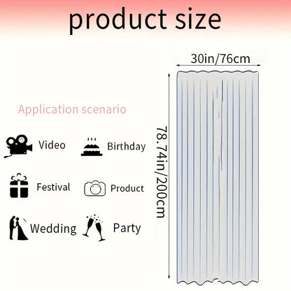 Wedding gauze curtain white gauze cross-border outdoor gauze curtain scene background decoration party wedding gauze wedding arch