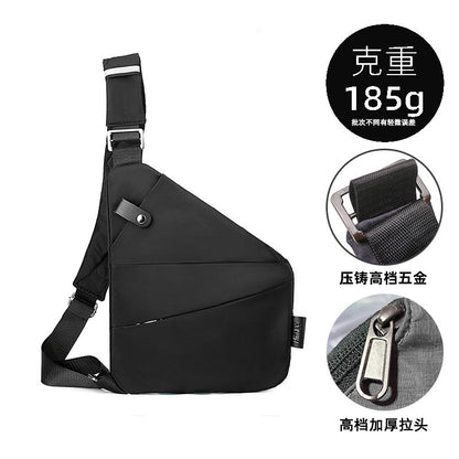 Chest Bag Men's Distinctive Shoulder Crossbody Bag Fashion Cross Bag Multifunctional Sports Fashion Underarm Bag Men's Chest Bag
