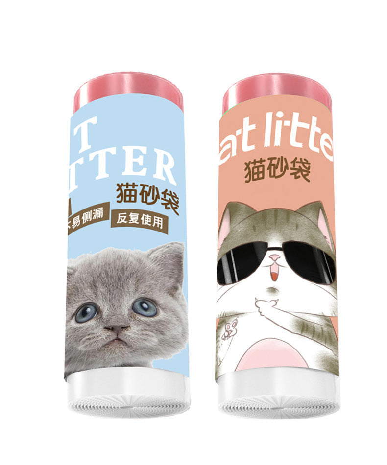 Cat Litter Bags Wholesale Disposable Large Thickened Drawstring Pet Litter Box Garbage Bags Poop Scooper Biodegradable