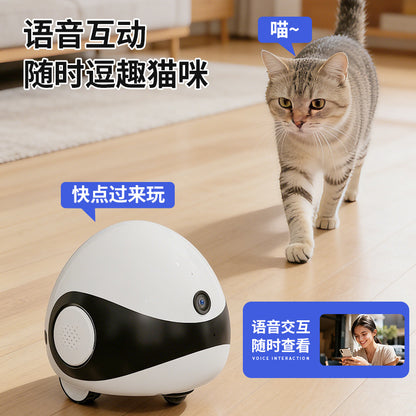 Smart Laser Cat Teaser Camera Wireless Remote Companion for Pets Cross-Border Hot-Selling Pet Monitoring Factory Wholesale
