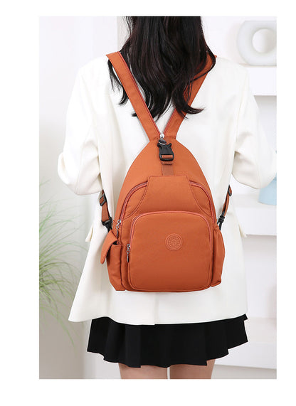 Fashion Chest Bag Backpack Fashion Trend 2024 New Women's Chest Bag Casual Anti-splashing Bag Multifunctional Chest Bag
