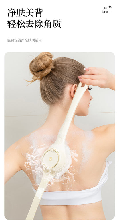 Cross-Border Electric Bath Brush Rotating Multi-Functional Bath Brush Waterproof Lazy Bath Brush Back Rub Bath Instrument Home