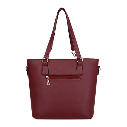 6/Piece Set Mother Handbag Vintage Tote Bags Printed High Quality Women's Bag Trend One Shoulder Crossbody Women Handbags Purse