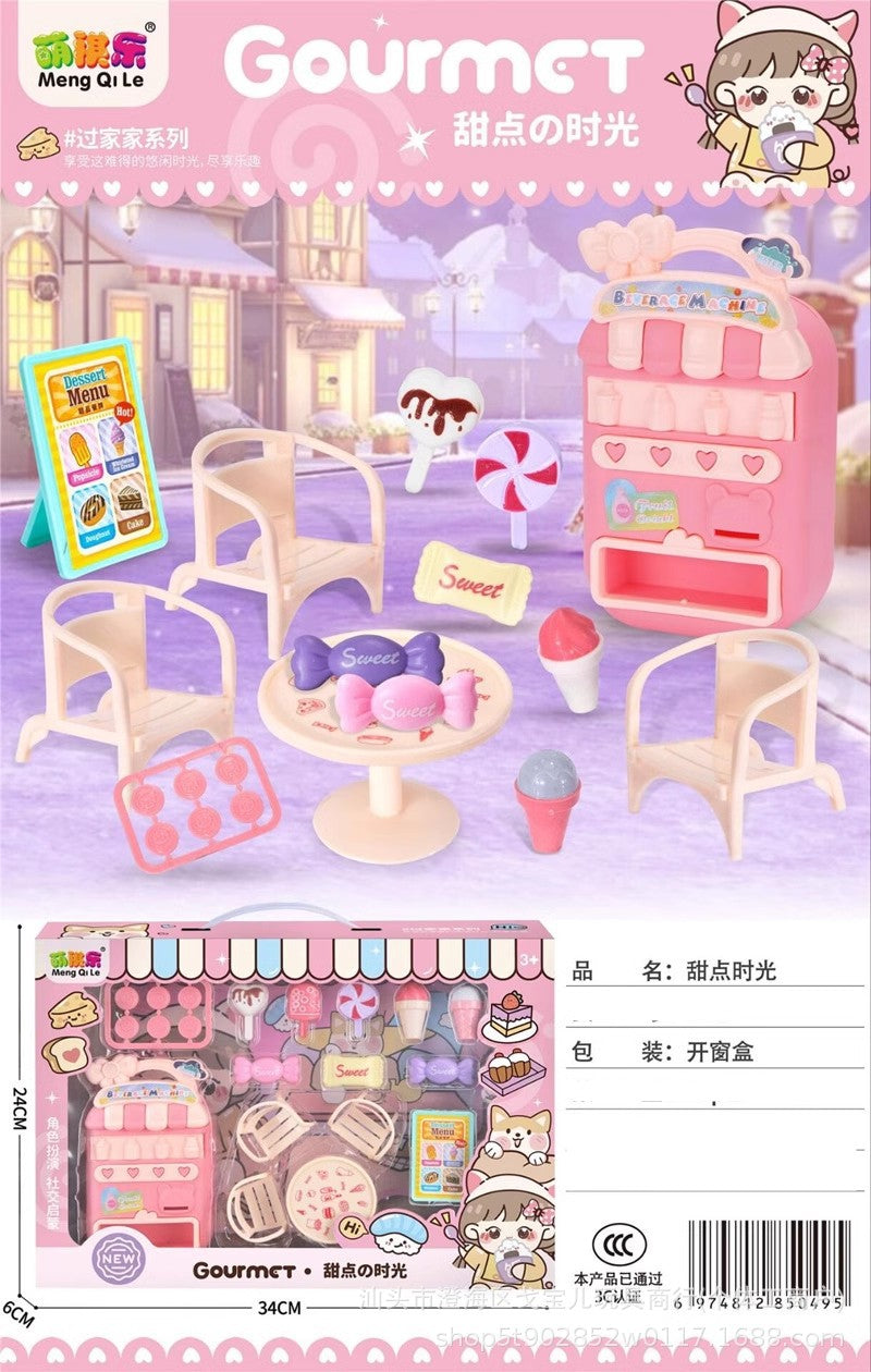 Children's toy suit simulation princess play house dressing suit accessories children's day girl toy gift