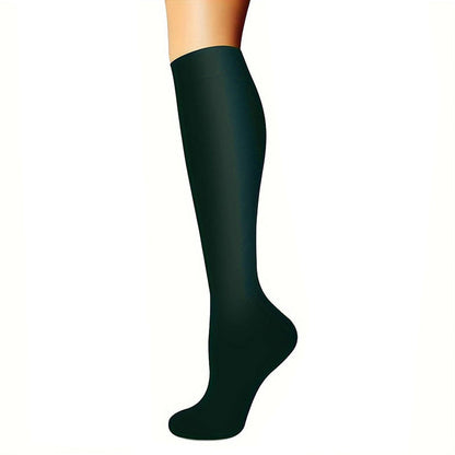 Cross-border calf compression socks sports stockings Amazon compression socks European and American pressure calf socks riding thin leg socks
