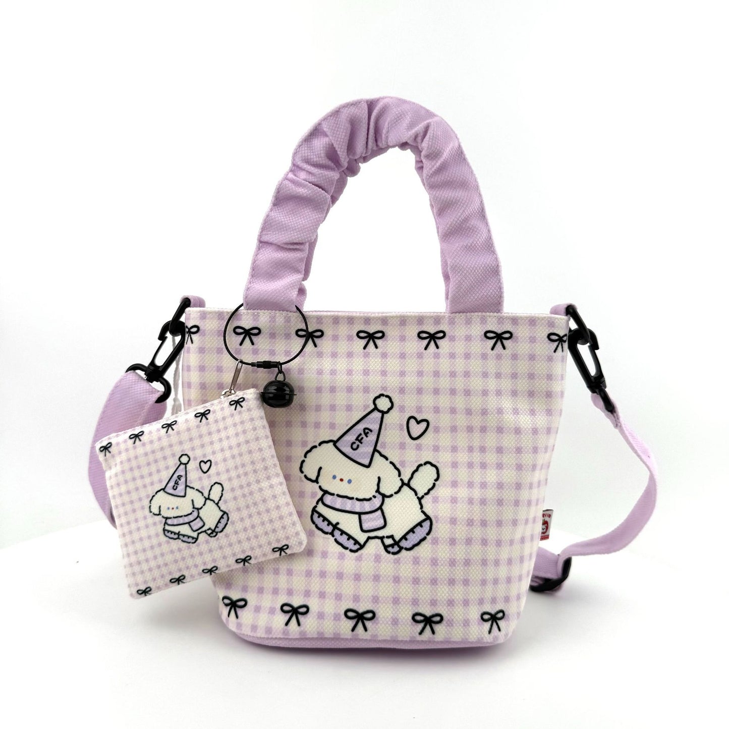 New Girls Handbag Storage Bag Cute Lunch Box Bag Handbag Mother Bag Korean Cartoon Bag Hand Bag