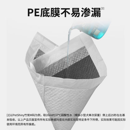 Dropshipping Pet Pee Pads with Bamboo Charcoal Deodorization, Thickened and Highly Absorbent, Disposable Pee Pads for Cats and Rabbits, Wholesale