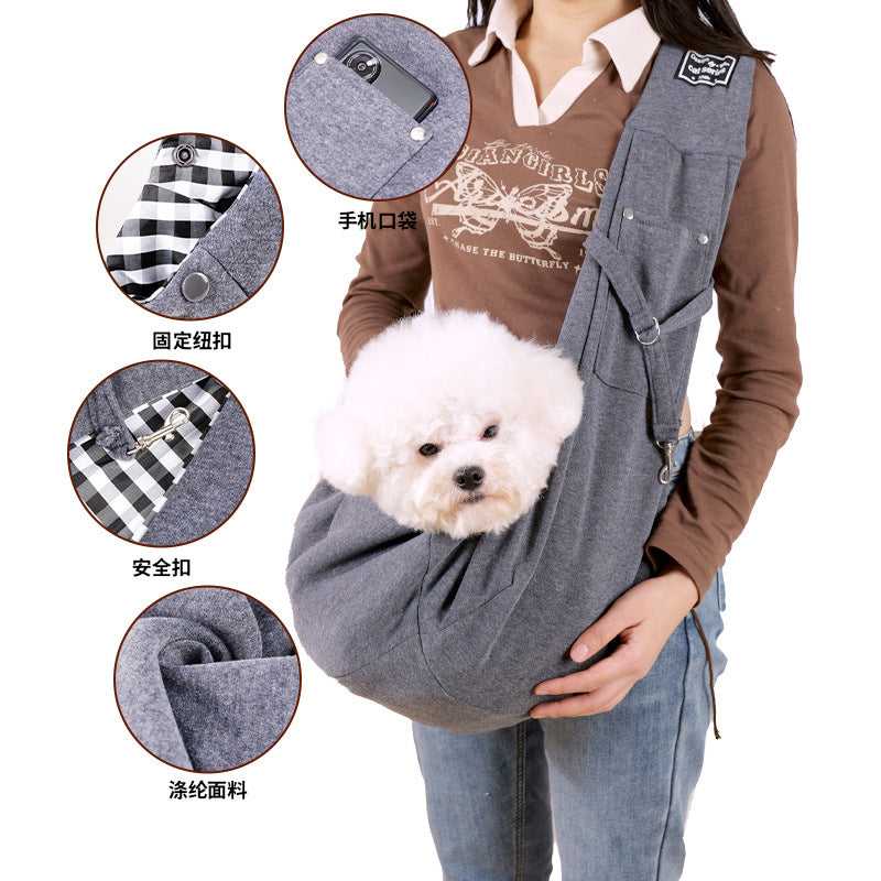 Cross-border wholesale pet messenger bag cat bag dog out shoulder bag new pet shoulder bag