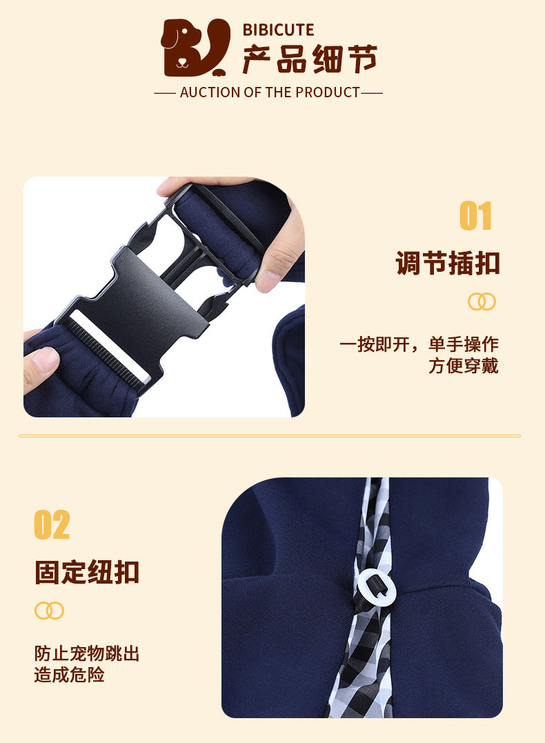 New Amazon Folding Dog Backpack Breathable Pet Outgoing Bag Pet Bag Shoulder Crossbody Cat Bag Wholesale