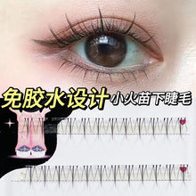 Ciliary Angel ~ Irregular Air Sense Fine Stem Mixed Blood Thai Makeup False Eyelashes Natural Sense Transparent Novice Parity Eyelashes