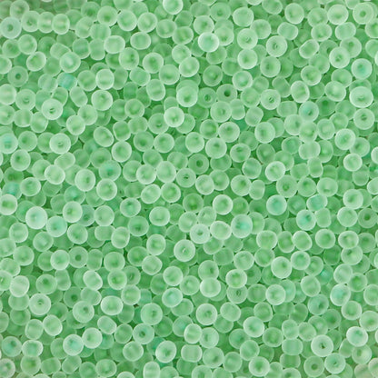 High quality domestic transparent frosted rice beads loose beads handmade DIY bracelet necklace accessories material factory direct sales
