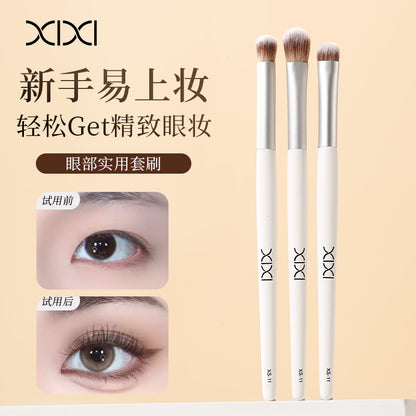 Beauty Makeup Tool xixi Eye Makeup Brush 3 Pack Outline Easy to Sizzle Skin Novice Portable Makeup Tool
