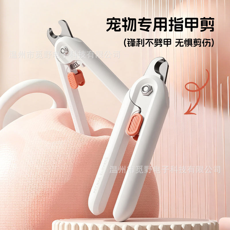 Cross-Border Two-In-One Pet Nail Clippers, Cat Claw Nail Trimmers, Nail Files, Nail Grinders, Pet Supplies
