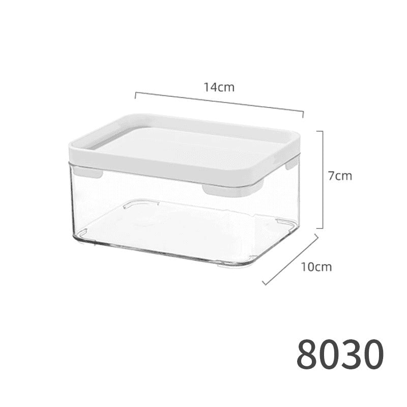 Food-Grade Storage Box, Acrylic Refrigerator Storage, Desktop Book Storage Box, Student Dormitory Sundries, Facial Mask Organization