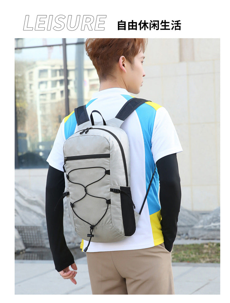 Cross-Border Outdoor Folding Backpack Waterproof Mountaineering Bag Backpack Folding Bag Outdoor Large Capacity Travel Backpack