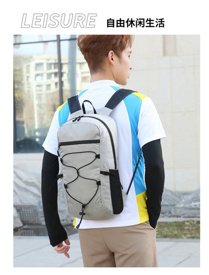 Cross-Border Outdoor Folding Backpack Waterproof Mountaineering Bag Backpack Folding Bag Outdoor Large Capacity Travel Backpack