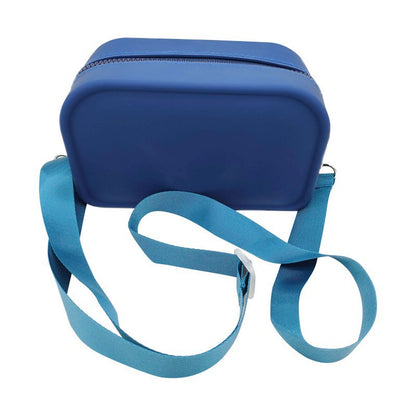 Factory Processing Travel Cosmetic Brush Bag Storage Wash Bag Logo Data Cable Travel Large Capacity Silicone Storage Bag