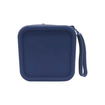 Large-Capacity Lightweight Data Cable Power Bank Storage Creative Makeup Bag Silicone Travel Storage Bag Toiletries
