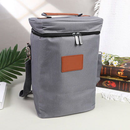 lunch bag red wine thermos bag 4 bottles wine cold ice bag outdoor picnic bag picnic bag
