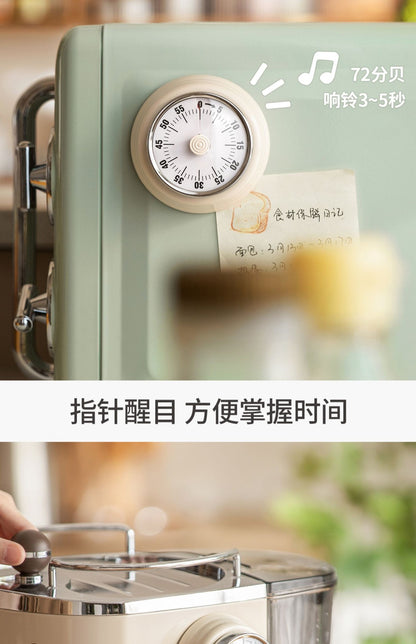 Export mechanical timer kitchen cooking timing reminder visual time management alarm clock countdown magnetic attraction