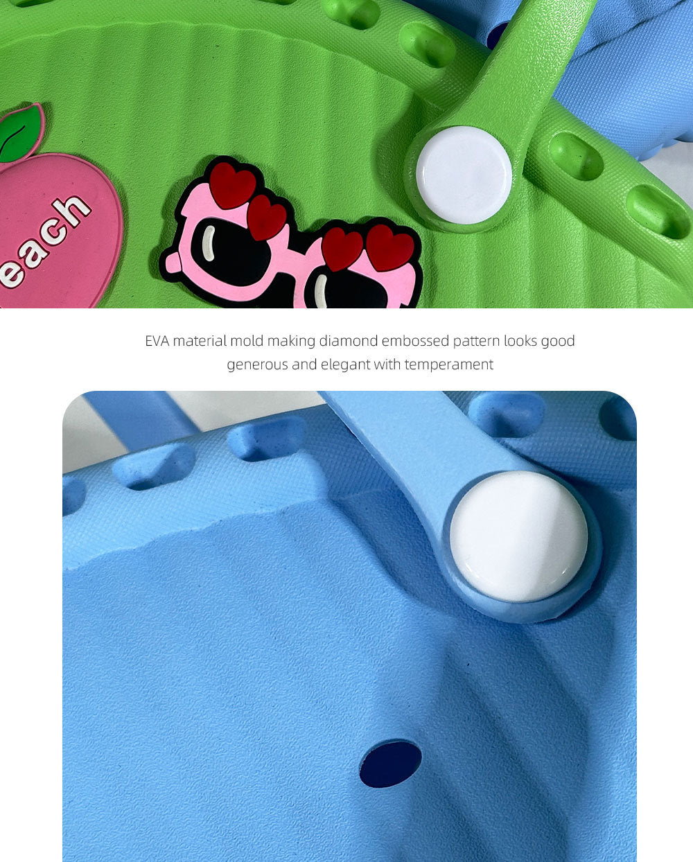 New Portable Eva Pet Bag Beach Bag Vegetable Basket Hole Bag Eva Printed Pet Car Storage Anti-Hole