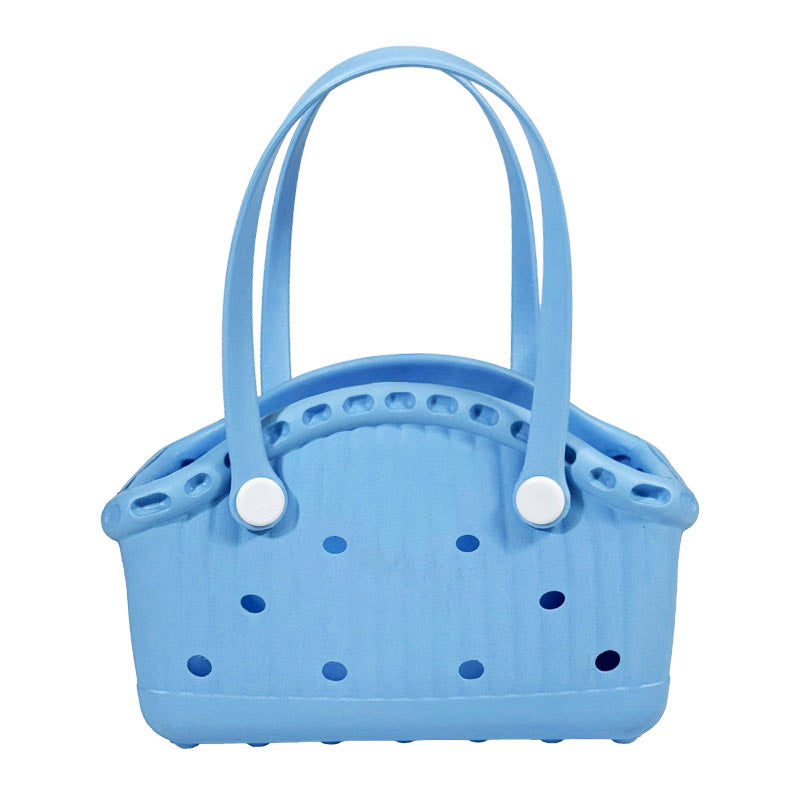 New Portable Eva Pet Bag Beach Bag Vegetable Basket Hole Bag Eva Printed Pet Car Storage Anti-Hole