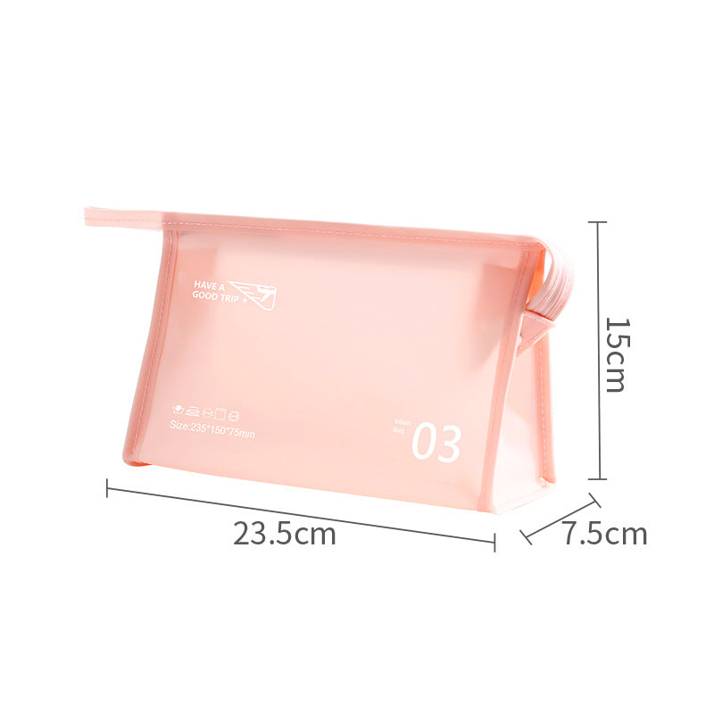 Bei Lian New Portable Waterproof PVC Toiletry Bag Cosmetic Storage Bag Handheld Travel Fashion Cosmetic Bag Batch