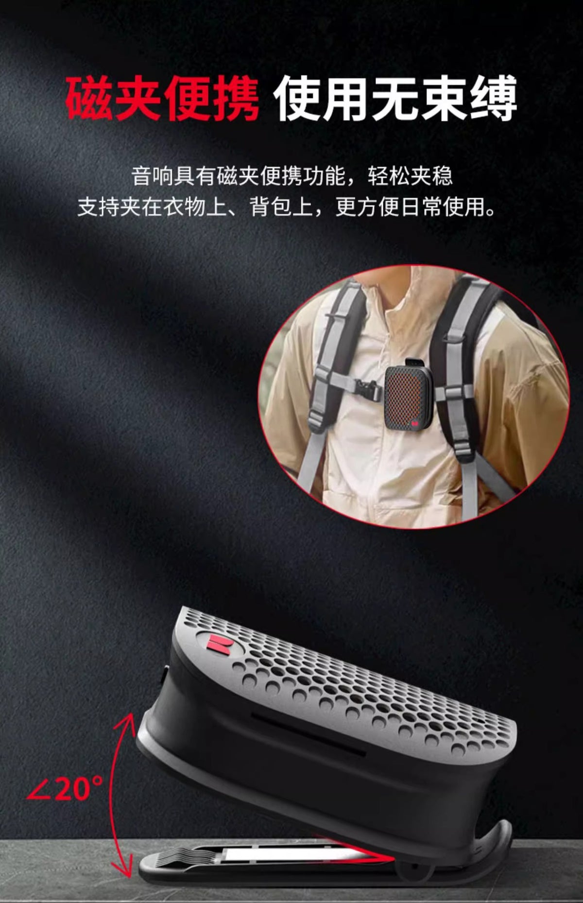 Cross-border Monster Sound M3 Bluetooth Speaker Outdoor Portable Subwoofer TWS Pairing Stereo Bluetooth Speaker 2026