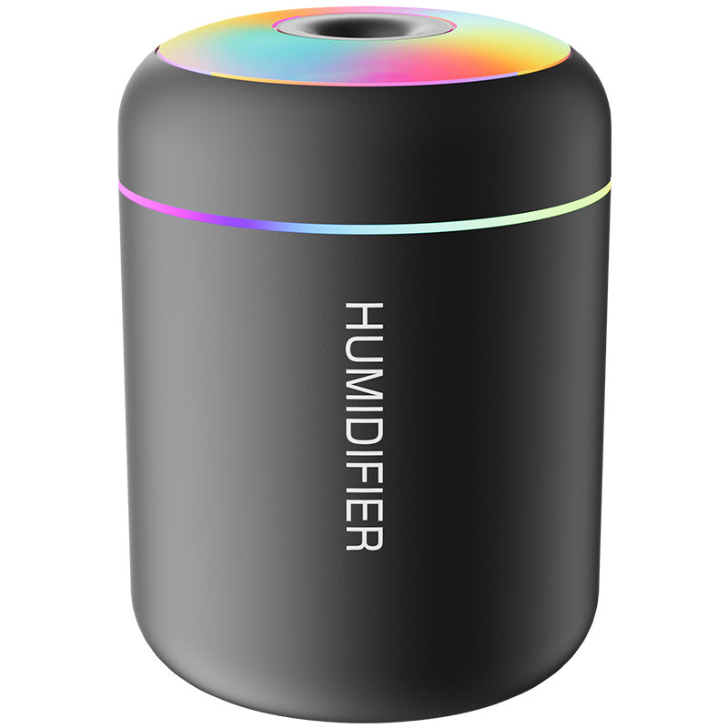 Mars Cannon Ash Humidifier USB Mini Car Small Silent Heavy Fog Colorful Atmosphere Light Home Air-Conditioned Room