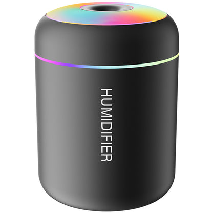 Mars Cannon Ash Humidifier USB Mini Car Small Silent Heavy Fog Colorful Atmosphere Light Home Air-Conditioned Room
