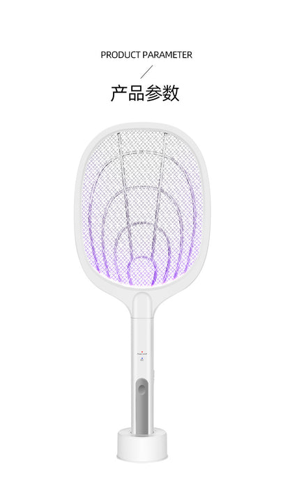 Factory wholesale new photocatalyst mosquito killer household mosquito killer electric mosquito swatter fly swatter two-in-one cross-border