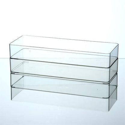 Food-Grade Storage Box, Acrylic Refrigerator Storage, Desktop Book Storage Box, Student Dormitory Sundries, Facial Mask Organization