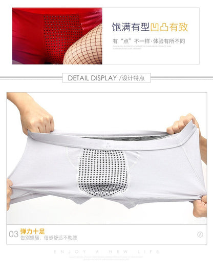 Factory Direct health underwear British sweatpants magnet underwear men's boxer underwear TikTok fast hand live delivery