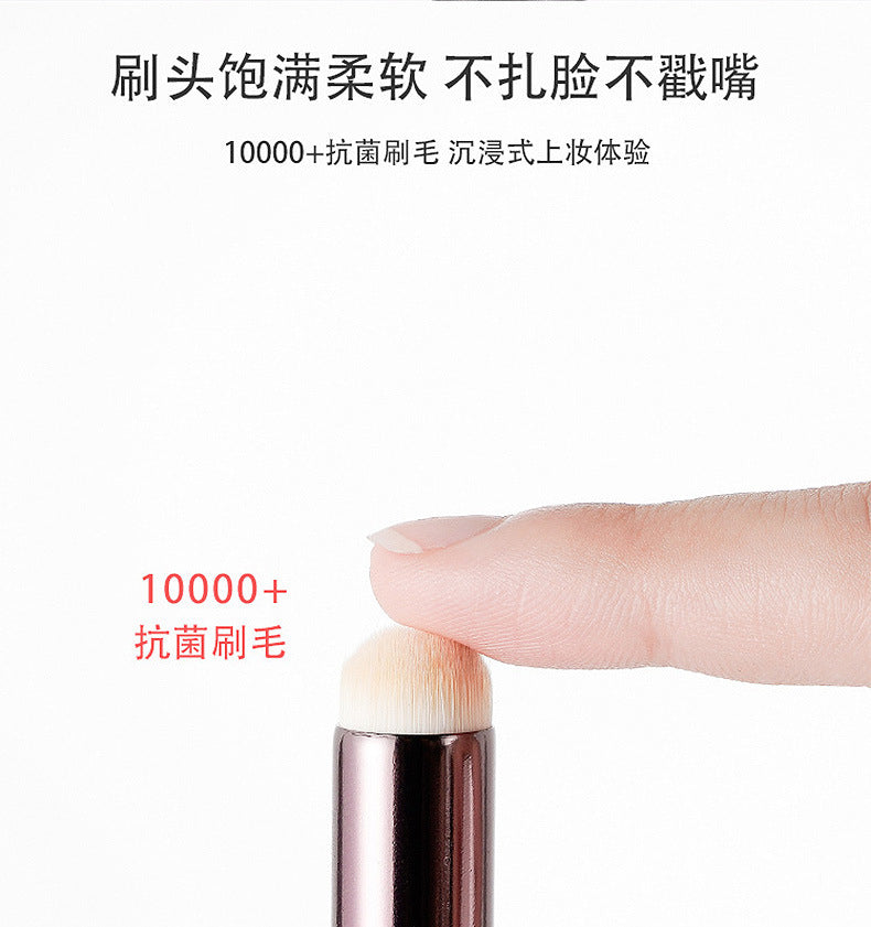 Round head lip brush wholesale girl lip halo concealer brush makeup brush beginner portable lipstick brush beauty makeup tools