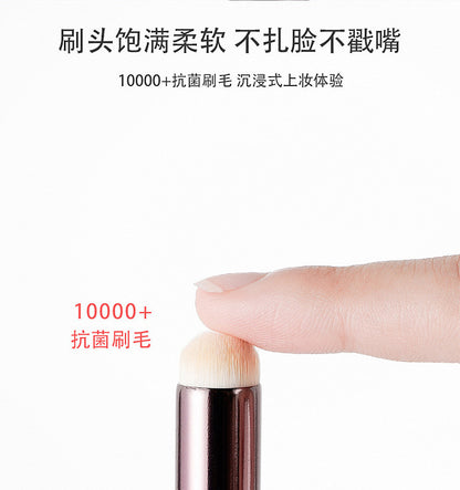 Round head lip brush wholesale girl lip halo concealer brush makeup brush beginner portable lipstick brush beauty makeup tools