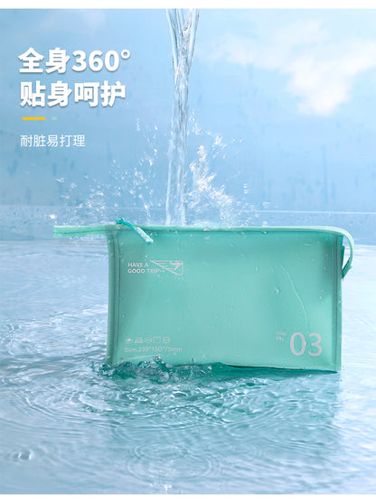Bei Lian New Portable Waterproof PVC Toiletry Bag Cosmetic Storage Bag Handheld Travel Fashion Cosmetic Bag Batch