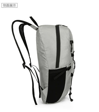 Cross-Border Outdoor Folding Backpack Waterproof Mountaineering Bag Backpack Folding Bag Outdoor Large Capacity Travel Backpack