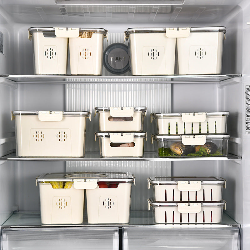 Seasoning Fresh-keeping Plastic Kitchen Sealed Box Spice Storage Box Food Grade Format Transparent Cereal Seasoning