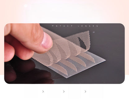Magic Beauty Lace Double Eyelid Sticker Natural Invisible Traceless Beauty Sticker Mesh Olive-Shaped Eyelid Sticker