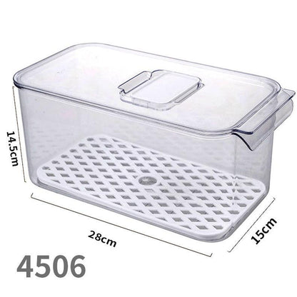 Storage box with lid storage box transparent acrylic kitchen cosmetics sundries station snacks toys clothes books