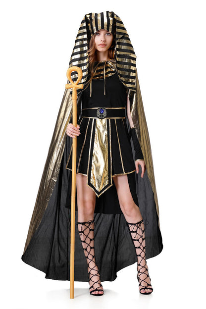 Adult Couple Cleopatra Goddess Pharaoh Masquerade Party Clothes cosplay Halloween Costumes