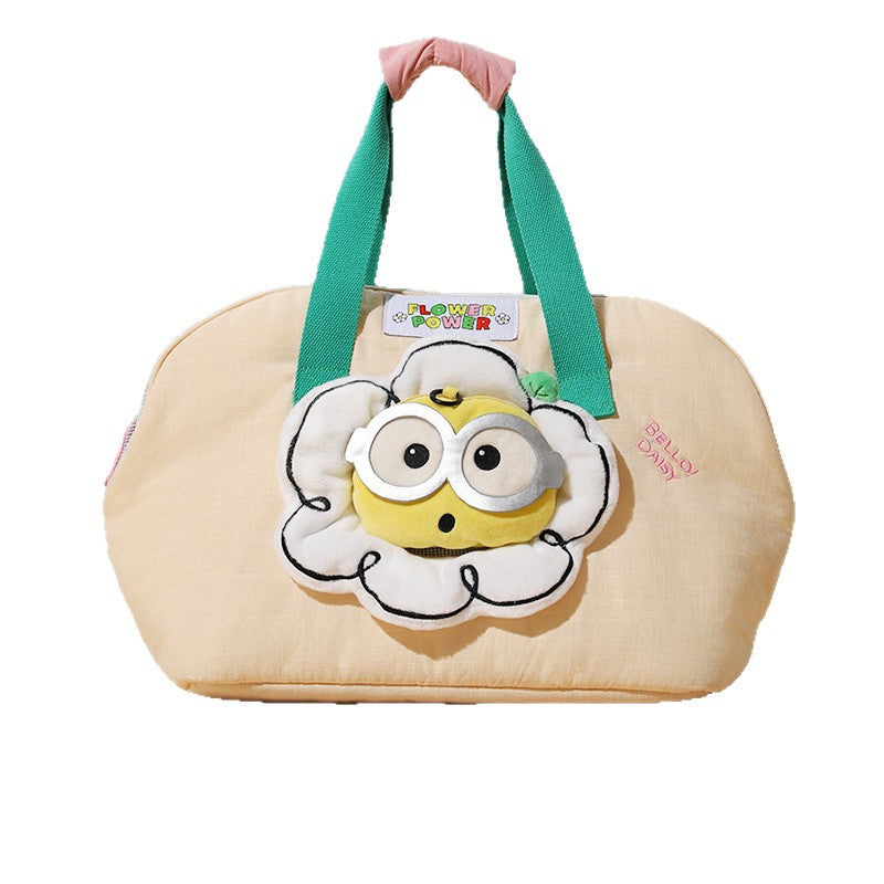 Minions Minion Pet Backpack Cat Outing Bag Pet Small and Medium-Sized Dog Outing Portable Dog Backpack